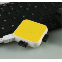 电脑集线器 USB HUB 一拖四 4口分线器